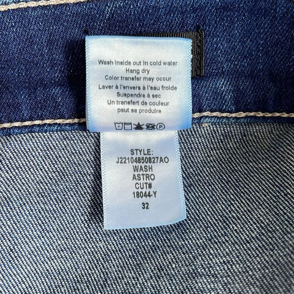 Veronica Beard Crosbie Wide Leg High Rise Astro Wash Jeans Size 32 - Picture 9 of 13